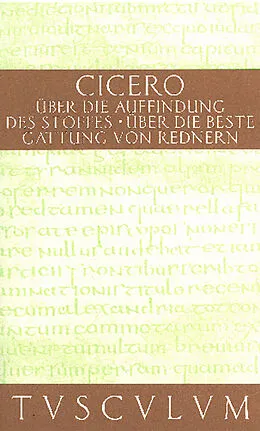 E-Book (pdf) Über die Auffindung des Stoffes / De inventione von Cicero