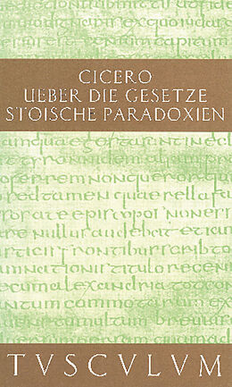 E-Book (pdf) De legibus / Über die Gesetze von Marcus Tullius Cicero