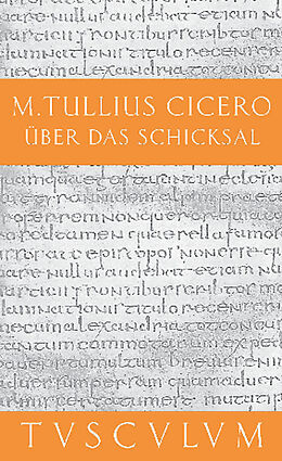 E-Book (pdf) Über das Schicksal / De fato von Cicero