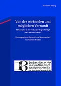 E-Book (pdf) Von der wirkenden und möglichen Vernunft von 