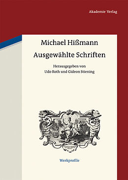 E-Book (pdf) Ausgewählte Schriften von Michael Hißmann