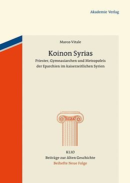 E-Book (pdf) Koinon Syrias von Marco Vitale