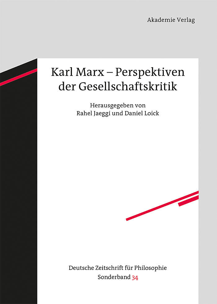 Karl Marx  Perspektiven der Gesellschaftskritik