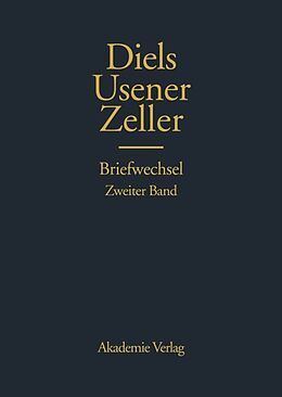 E-Book (pdf) Hermann Diels, Hermann Usener, Eduard Zeller Briefwechsel von 