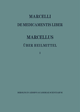 E-Book (pdf) Marcellus  Über Heilmittel 1 von 