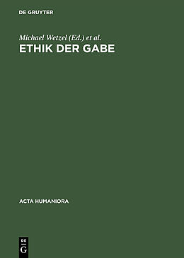 E-Book (pdf) Ethik der Gabe von 