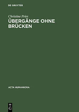 E-Book (pdf) Übergänge ohne Brücken von Christine Pries