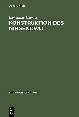 E-Book (pdf) Konstruktion des Nirgendwo von Inge Münz-Koenen