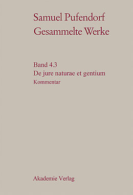 E-Book (pdf) Samuel Pufendorf: Gesammelte Werke / De jure naturae et gentium von 