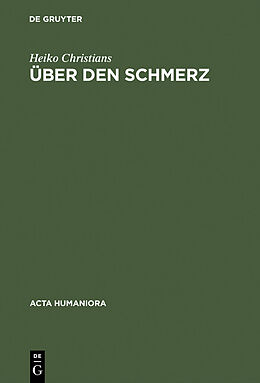 E-Book (pdf) Über den Schmerz von Heiko Christians