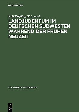 E-Book (pdf) Landjudentum im deutschen Südwesten während der Frühen Neuzeit von 