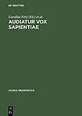 E-Book (pdf) Audiatur Vox Sapientiae von 