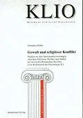 E-Book (pdf) Gewalt und religiöser Konflikt von Johannes Hahn