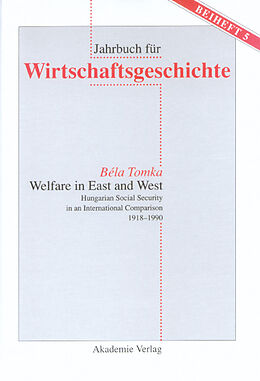 E-Book (pdf) Welfare in East and West von Bela Tomka