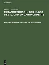PDF Metamorphose. Vom Mythos zum Prozeßdenken von [unknown]