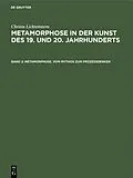 E-Book (pdf) Metamorphose. Vom Mythos zum Prozeßdenken von Christa Lichtenstern