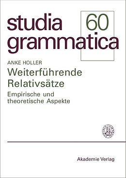 E-Book (pdf) Weiterführende Relativsätze von Anke Holler