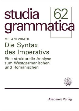 E-Book (pdf) Die Syntax des Imperativs von Melani Wratil
