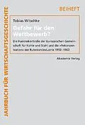 PDF Gefahr für den Wettbewerb? von Tobias Witschke
