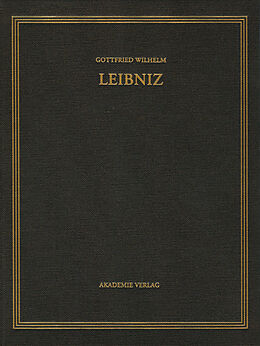 E-Book (pdf) Gottfried Wilhelm Leibniz: Sämtliche Schriften und Briefe. Allgemeiner... / April  Dezember 1702 von 