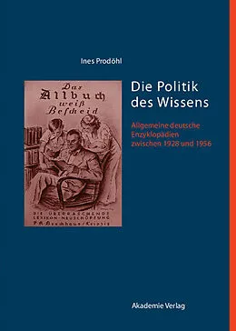PDF Die Politik des Wissens von Ines Prodöhl