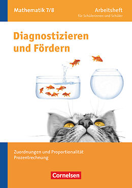 Geheftet Diagnostizieren und Fördern - Arbeitshefte - Mathematik - 7./8. Schuljahr von Ardito Messner, Carina Freytag, Lothar Flade