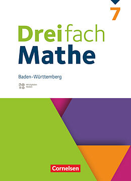 Fester Einband Dreifach Mathe - Baden-Württemberg - 7. Schuljahr von 