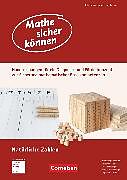 Spiralbindung Mathe sicher können, 5./6. Schuljahr, Förderbausteine Natürliche Zahlen, Handreichungen für ein Diagnose- und Förderkonzept von 