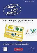 Kartonierter Einband Mathe sicher können - Förderbausteine zur Sicherung mathematischer Basiskompetenzen - 5.-7. Schuljahr von 