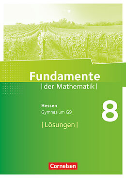 Kartonierter Einband Fundamente der Mathematik - Hessen ab 2017 - 8. Schuljahr von 