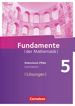 Kartonierter Einband Fundamente der Mathematik - Rheinland-Pfalz - 5. Schuljahr von 