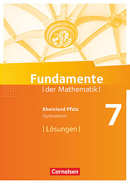 Kartonierter Einband Fundamente der Mathematik - Rheinland-Pfalz - 7. Schuljahr von 