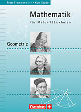 Kartonierter Einband Mathematik für Maturitätsschulen - Deutschsprachige Schweiz von Peter Frommenwiler, Kurt Studer