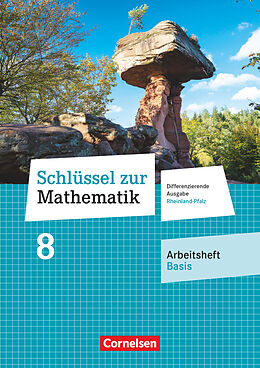 Kartonierter Einband Schlüssel zur Mathematik - Differenzierende Ausgabe Rheinland-Pfalz - 8. Schuljahr von 