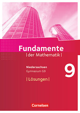 Kartonierter Einband Fundamente der Mathematik - Niedersachsen ab 2015 - 9. Schuljahr von 