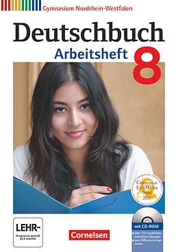 Geheftet Deutschbuch Gymnasium - Nordrhein-Westfalen - 8. Schuljahr von Angela Mielke, Cordula Grunow, Deborah Mohr