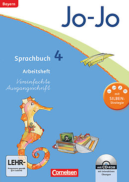 Kartonierter Einband Jo-Jo Sprachbuch - Grundschule Bayern - 4. Jahrgangsstufe von Olga Brinster, Cornelia Kiener