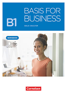 Couverture cartonnée Basis for Business B1 - Workbook mit Audios als Augmented Reality de Dale Coulter