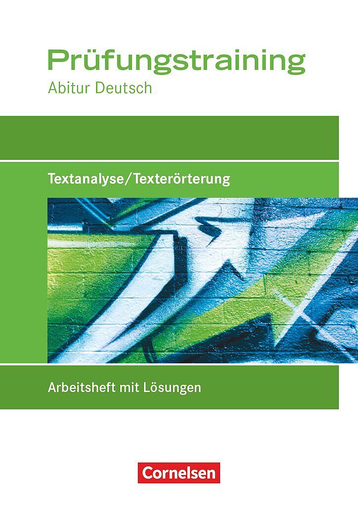 Prufungstraining Abitur Deutsch Textanalyse Texterorterung Arbeitsbuch Mit Losungen Martina Schulz Hamann Buch Kaufen Ex Libris