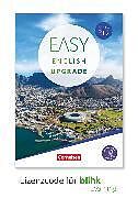 Kartonierter Einband Easy English Upgrade, Englisch für Erwachsene, Book 6: B1.2, Coursebook als E-Book mit Audios und Videos, Gedruckter Lizenzcode für BlinkLearning (14 Monate für Lernende) von 