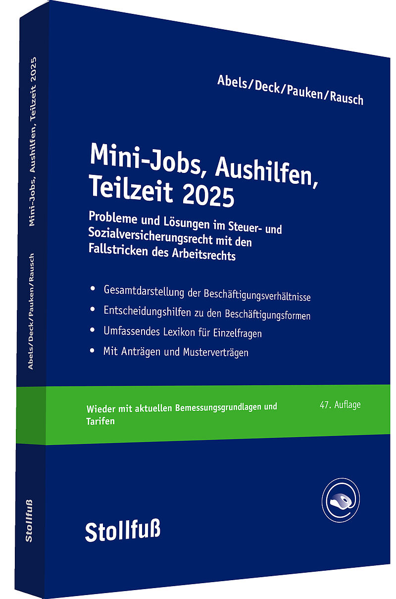 Mini-Jobs, Aushilfen, Teilzeit 2025