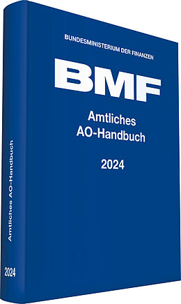 Fester Einband Amtliches AO-Handbuch 2024 von 