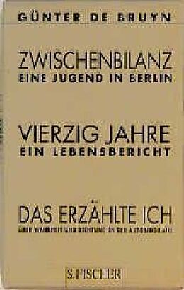 Leinen-Einband Kassette von Günter de Bruyn