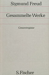 Fester Einband Gesamtregister der Bände 1-17 von Sigmund Freud
