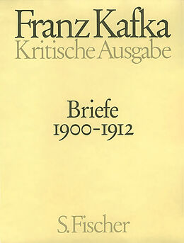Fester Einband Briefe 1900-1912 von Franz Kafka