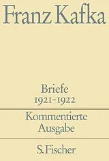 Fester Einband Briefe 1921-1922 von Franz Kafka