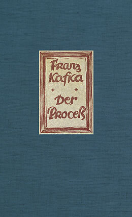 Fester Einband Der Proceß von Franz Kafka