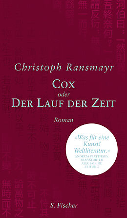 Fester Einband Cox von Christoph Ransmayr