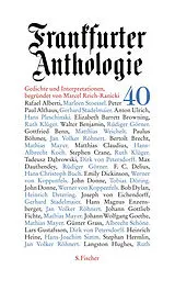 Fester Einband Frankfurter Anthologie von Marcel Reich-Ranicki