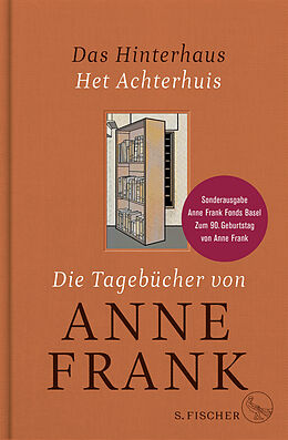 Fester Einband Das Hinterhaus  Het Achterhuis von Anne Frank